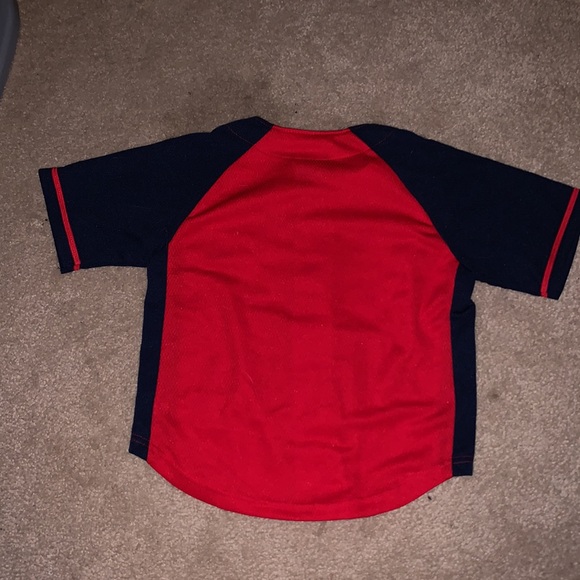 Cardinals baseball genuine merchandise button up t-shirt - Picture 2 of 5